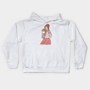 Holiday Girl Kids Hoodie